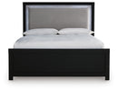 Maeling - Upholstered Panel Bed