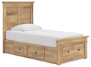 Makidern - Panel Storage Bed