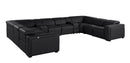 1224 - 10-Piece U-Shaped Sectional Sofa In With 4 Power Recliners & Power Headrests