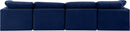 Indulge - Velvet 4 Seat Modular Sofa
