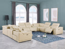 9762 - 12-Piece U Shaped Sectional Sofa With 4 Power Recliners