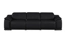 2679 - Genuine Leather Sofa With 3 Power Recliners