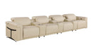 1126 - 7-Piece Modular Power Reclining Sofa In With 4 Power Recliners & Power Headrests