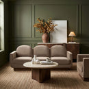 Diviento - Velvet Performance Fabric Upholstered Sofa