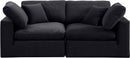 Comfy - Velvet Modular Sofa 2 Seats
