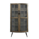 Brancaster - 68" Cabinet - Oak & Aluminum