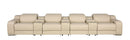 1116 - 7-Piece Modular Power Reclining Sofa In With 4 Power Recliners & Power Headrests