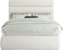 Adam - Linen Fabric Bed With 52" Headboard