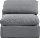 Indulge - Velvet Armless Chair