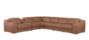 1116 - 7-Piece L-Shaped Sectional Sofa In With 4 Power Recliners & Power Headrests