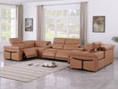1126 - 8-Piece U-Shaped Sectional Sofa In With 4 Power Recliners & Power Headrest