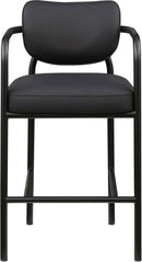 Serava - Vegan Leather Upholstered Bar Stool