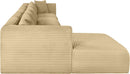 Shaggy - 5 Piece Modular Sectional With Chaise
