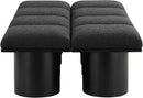 Pavilion - 8 Piece Modular Bench With Black Base