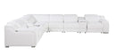 1116 - 8-Piece L-Shaped Sectional Sofa In With 4 Power Recliners & Power Headrests