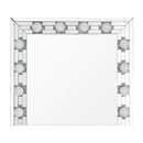 Noralie - Accent Mirror - Faux Diamonds & Mirrored