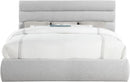 Adam - Linen Fabric Bed With 52" Headboard