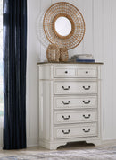 Blendon - Five Drawer Chest - Two-tone