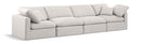Indulge - Linen 4 Seat Modular Sofa
