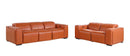 1224 - 5-Piece Modular Power Reclining Sofa And Loveseat Set In With 4 Power Recliners & Power Headrests