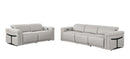 1126 - 5-Piece Modular Power Reclining Sofa And Loveseat Set In With 4 Power Recliners & Power Headrests