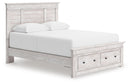 Makidern - Panel Storage Bed