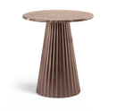 Cindra - Genuine Marble Top And Iron Base Table