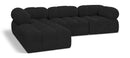 Ames - 4 Piece Fabric Modular Sectional