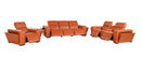 1224 - 7-Piece Modular Power Reclining Sofa, Loveseat & Chair Set In With 6 Power Recliners & Power Headrests