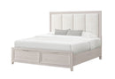 Mariah - 5 Piece Queen Bedroom Set (Bed, Dresser & Mirror, Nightstand, Chest) - Beige
