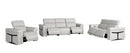 1126 - 6-Piece Modular Power Reclining Sofa, Loveseat & Chair Set In With 5 Power Recliners & Power Headrests
