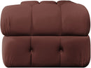 Orin - Velvet Performance Fabric Upholstered 2 Piece Modular Sofa (2 Corner Chairs)
