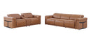 1126 - 6-Piece Modular Power Reclining Sofa And Console Loveseat Set In With 5 Power Recliners & Power Headrests