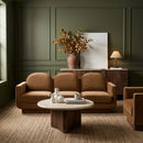 Diviento - Velvet Performance Fabric Upholstered Sofa