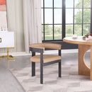 Romeo - Faux Leather Dining Chair With Black Base (Set of 2)