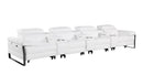 1246 - Modular Power Triple Reclining Triple Console Sofa With Power Reclining Headrests