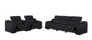 1116 - 6-Piece Modular Power Reclining Sofa And Console Loveseat Set In With 5 Power Recliners & Power Headrests