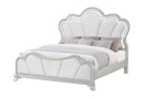 Aria - Queen Bed With LED - Silver