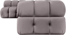 Orin - Velvet 5 Piece Modular Sectional