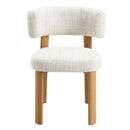 Ogin - Side Chair (Set of 2) - Beige & Gray