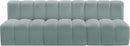 Arc - Faux Leather 3 Seats Modular Sofa