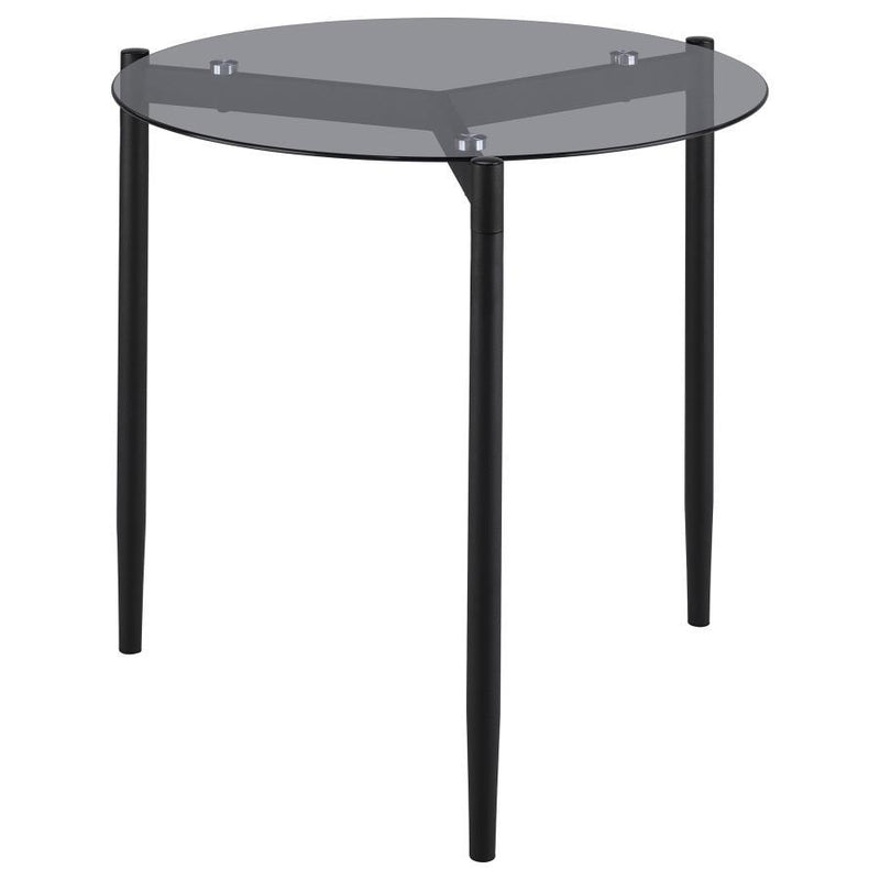 Rosalie - Round Smoked Glass Top Table