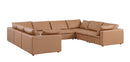 1100 - 8-Piece U-Shaped Sectional In Top-Grain Italian Leather