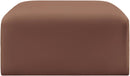 Arc - Faux Leather Ottoman