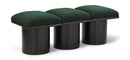 Pavilion - 3 Piece Modular Bench With Black Base