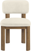 Paloma - Vegan Leather Upholstered Dining Chair (Set of 2) - Brown Frame