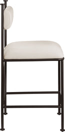 Monarch - Velvet Counter Stool (Set of 2)