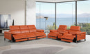 1246 - Modular Power Triple Reclining Sofa And Console Loveseat Set With Power Headrests
