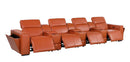 1224 - 7-Piece Modular Power Reclining Sofa In With 4 Power Recliners & Power Headrests