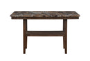 D4355 - 9 Piece Dining Room Set (Bar Table With 8 Bar Stools) - Dark Brown